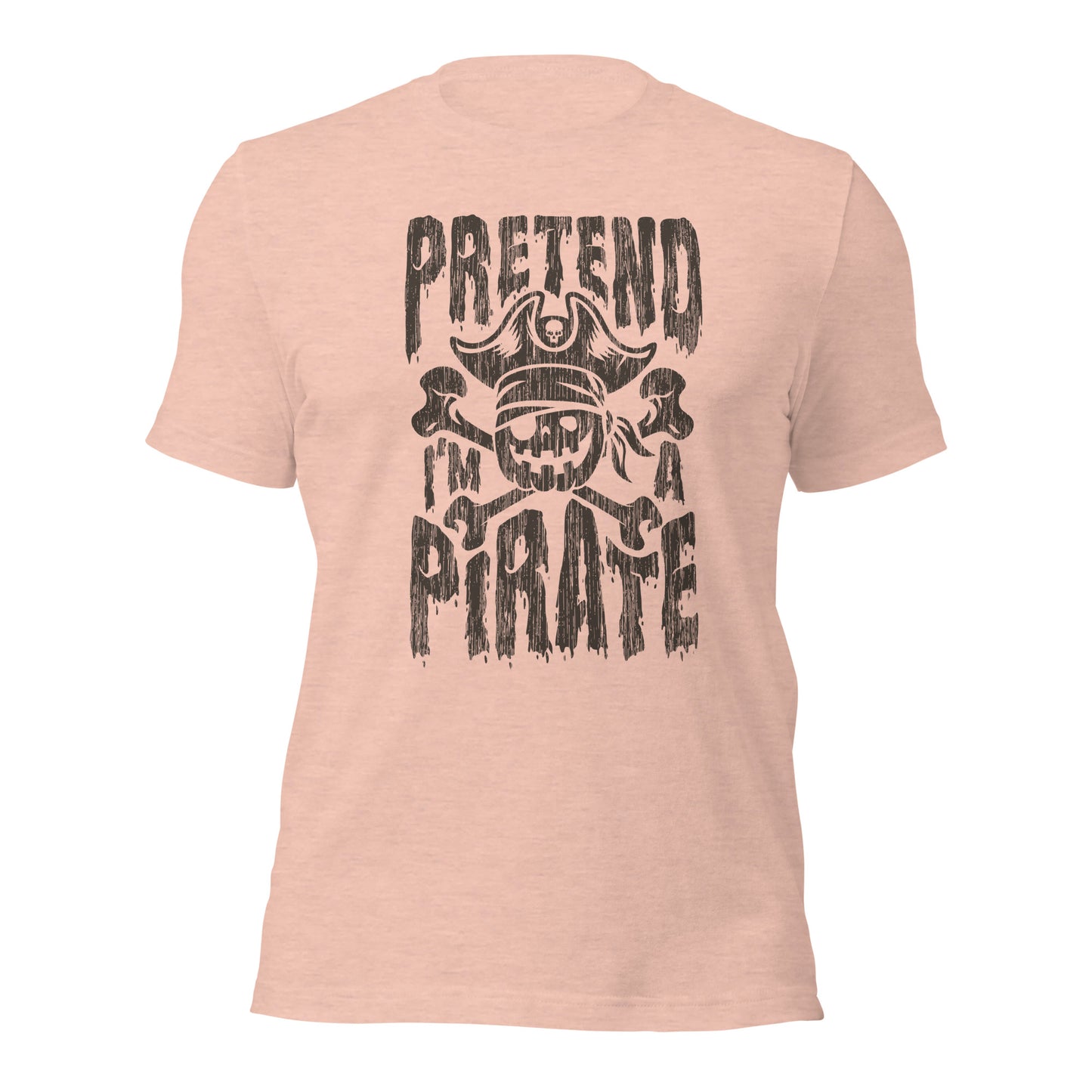 Pretend Pirate Buccaneer Halloween Pirate Unisex Light Tee