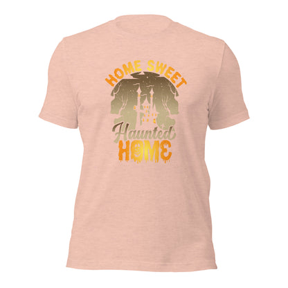 Home Sweet Haunted Home Real Estate Halloween Unisex Light Shirt