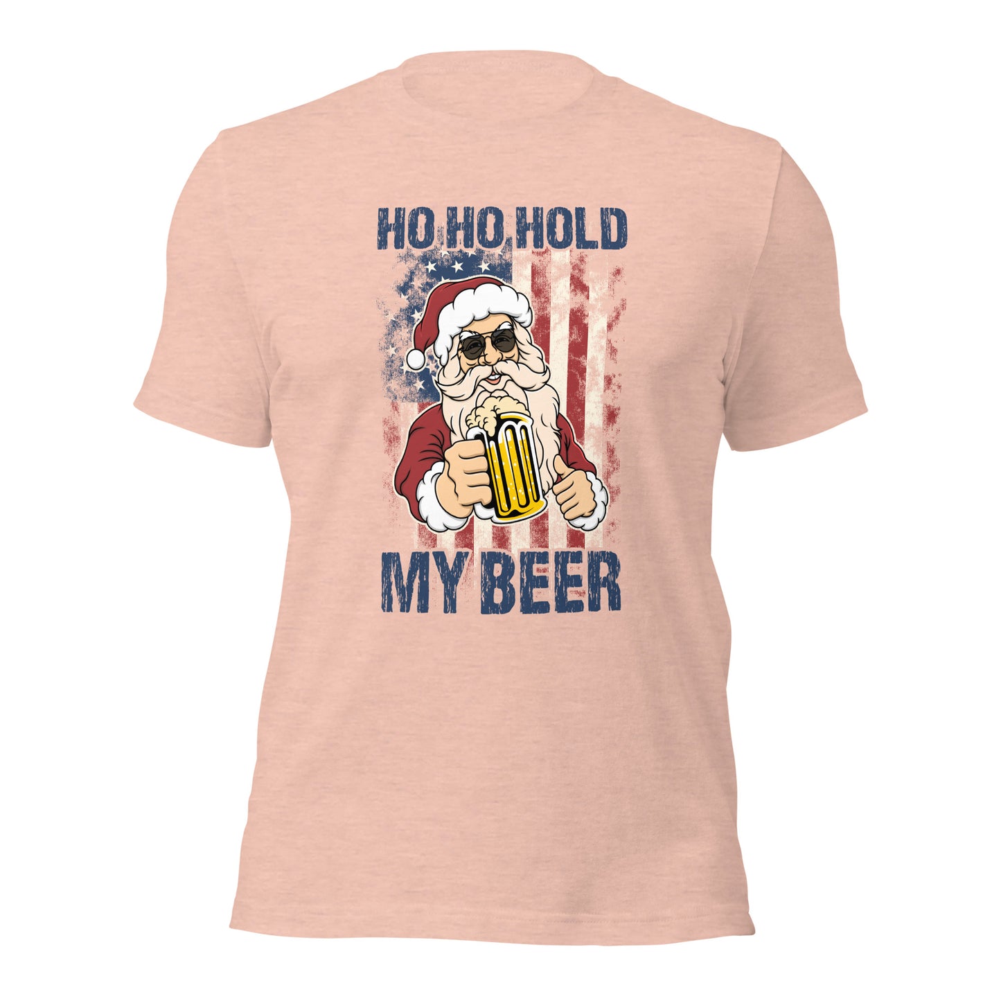 Ho Ho Hold My Beer Christmas In July Light Shirt