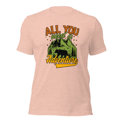 Valentines Day All You Need Is Adventure Unisex Light Shirt