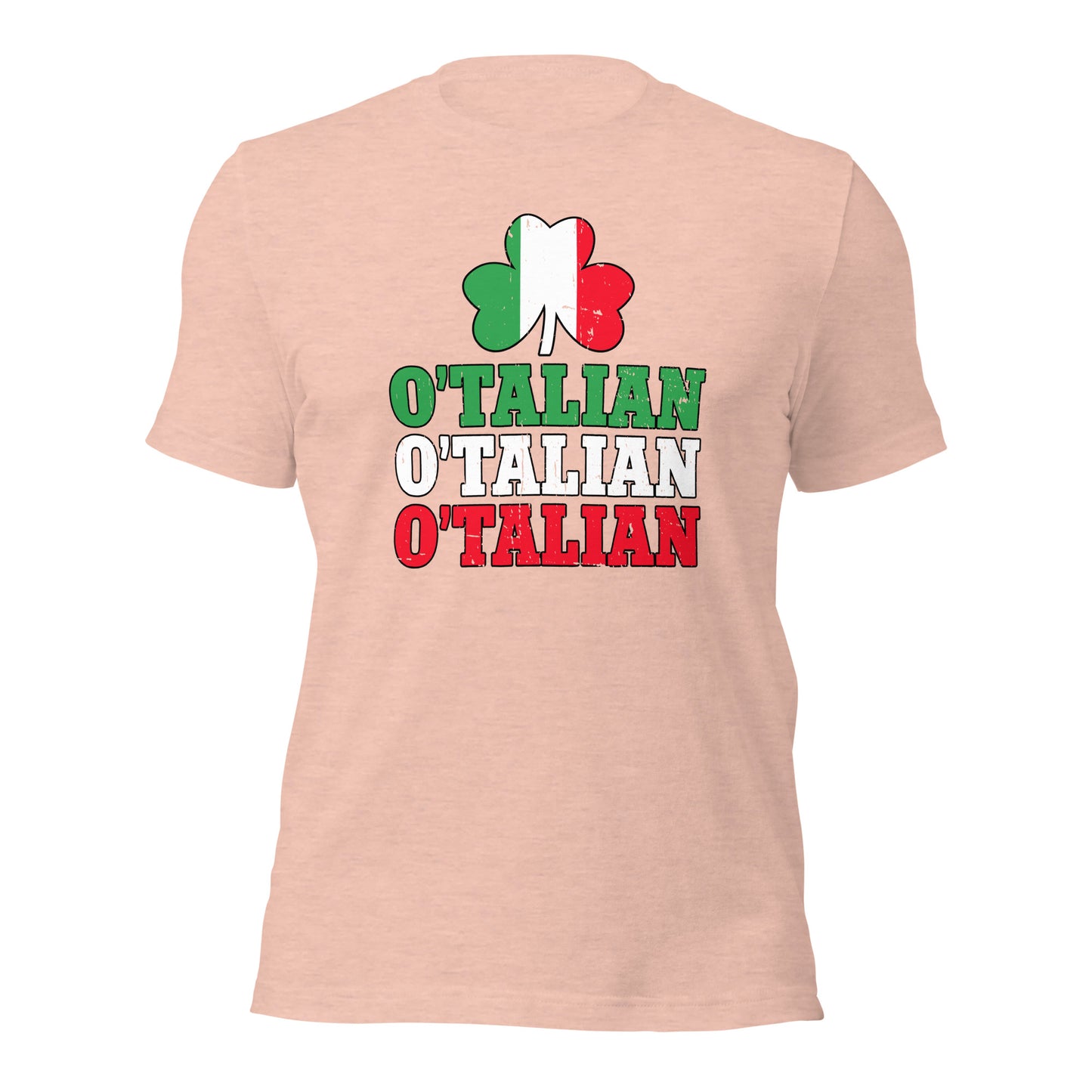 O' Talian Green St. Patricks Is Italian Unisex Light Shirt