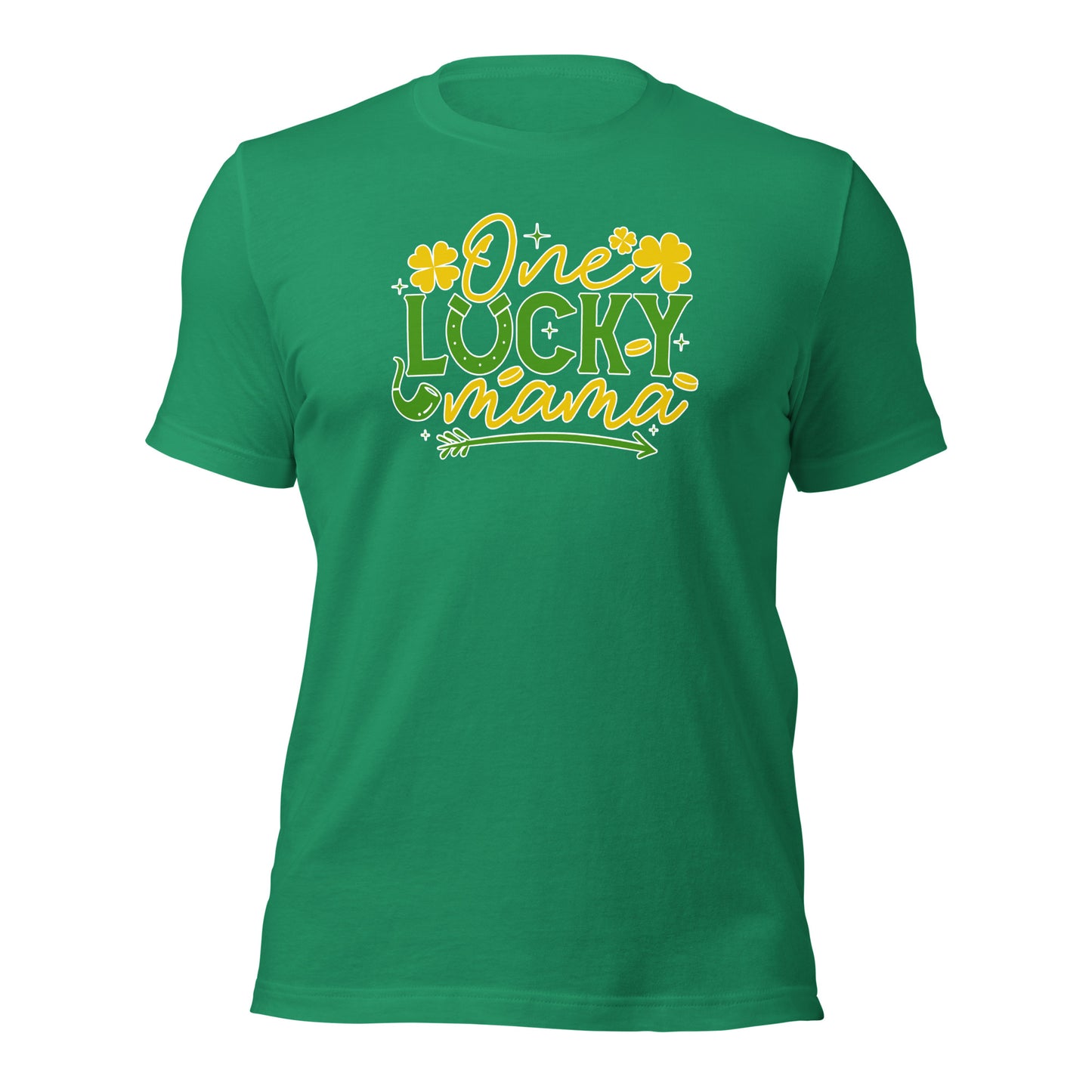 One Lucky Mama St. Pattys Lucky Day Unisex Dark Shirt