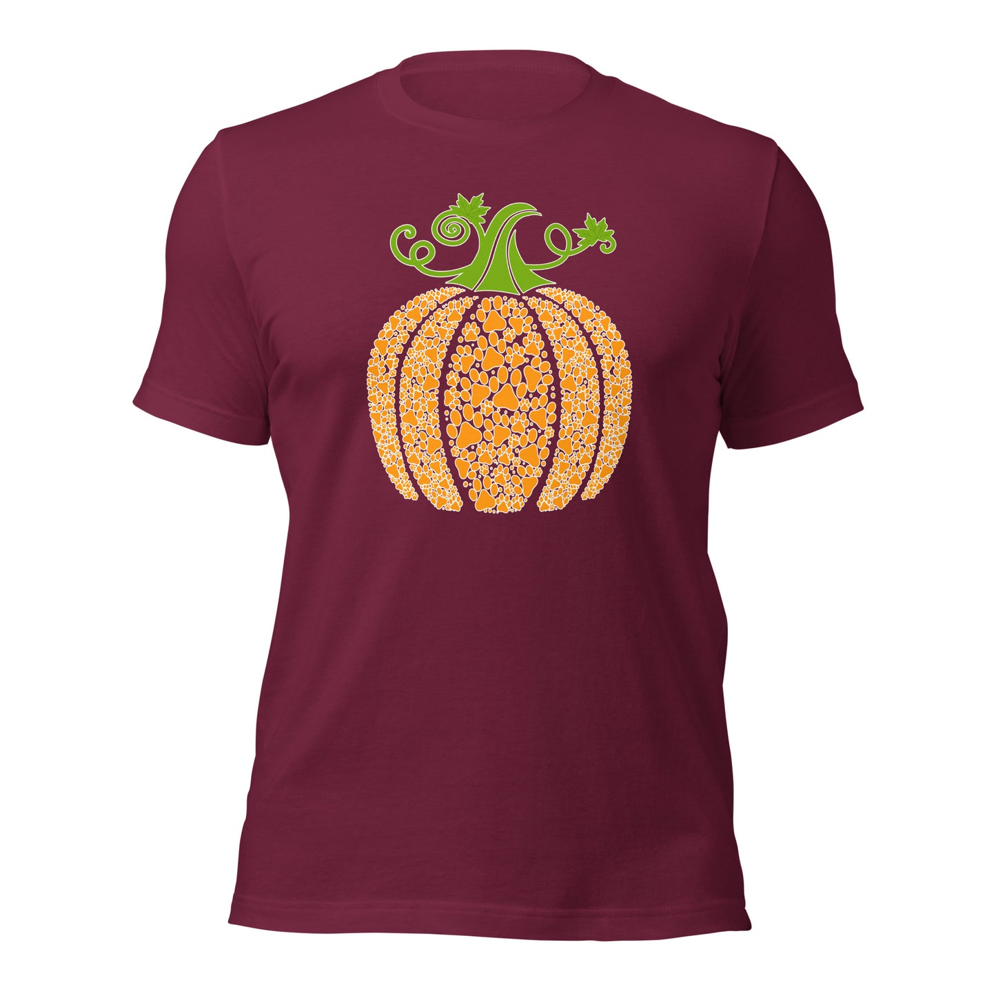 Animal Lover Pawkins Pumpkin Thanksgiving Day Unisex Dark Shirt