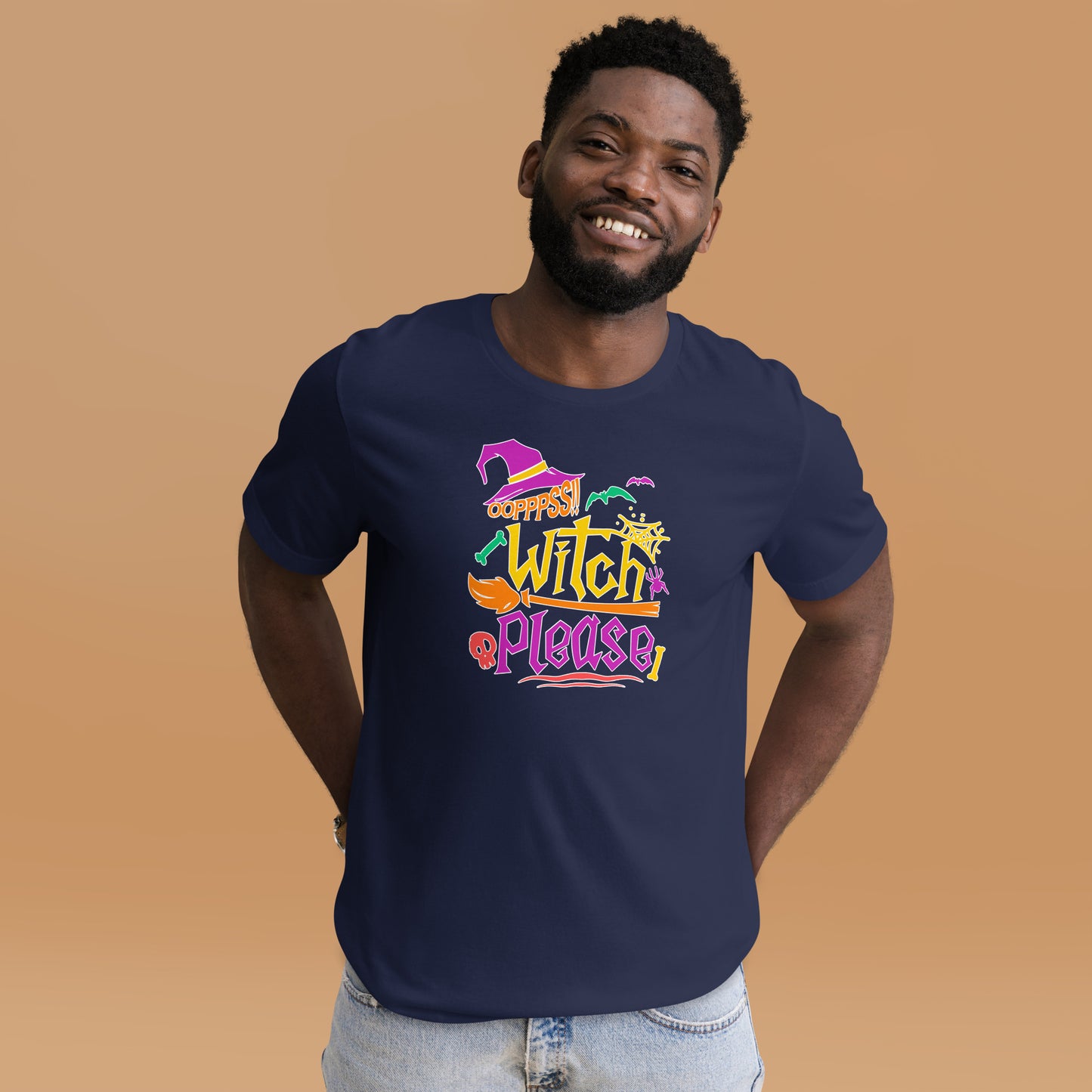 Ooppss Witch Please Halloween Spooky Season Unisex Dark Shirt