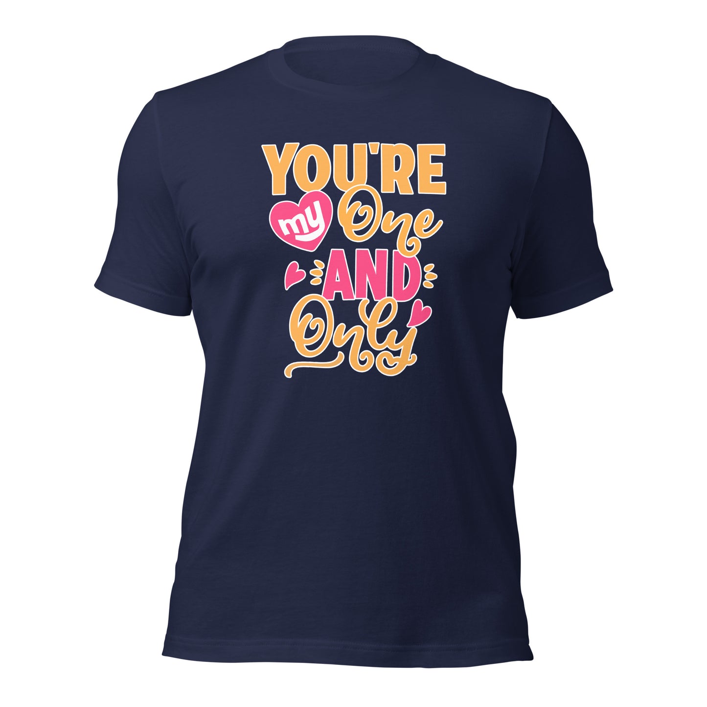 Married Couple Shirt, You're My One And Only Valentines Day Unisex Dark Shirt