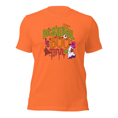 PickleBall Is BooTiful Halloween Coach Unisex Light Tee