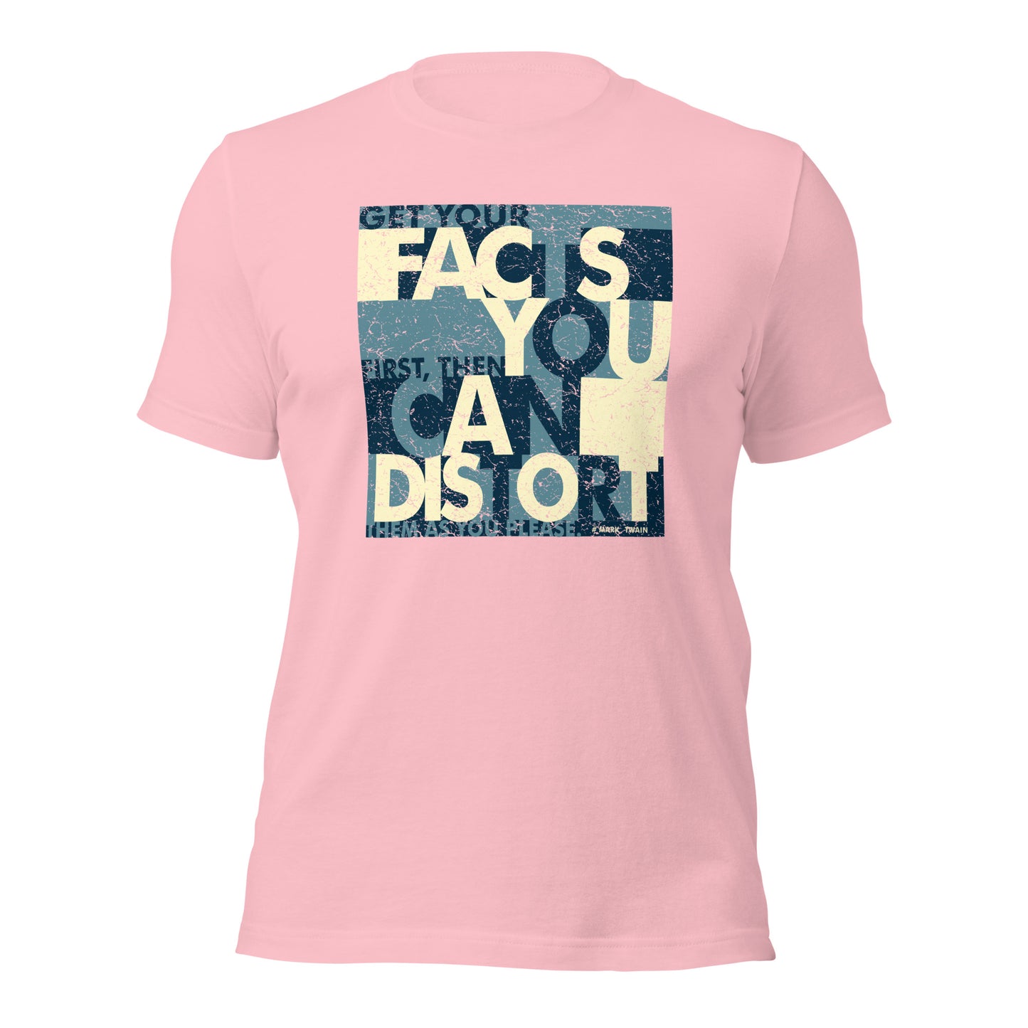 Get Your Facts Journalism Gift Vintage Unisex Light Tee