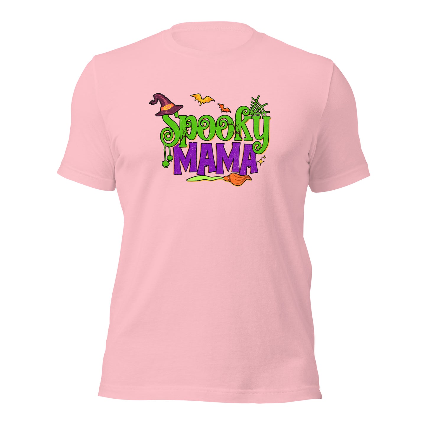 Halloween Spooky Mama Mysterious Mother Haunted Mom Light Tee