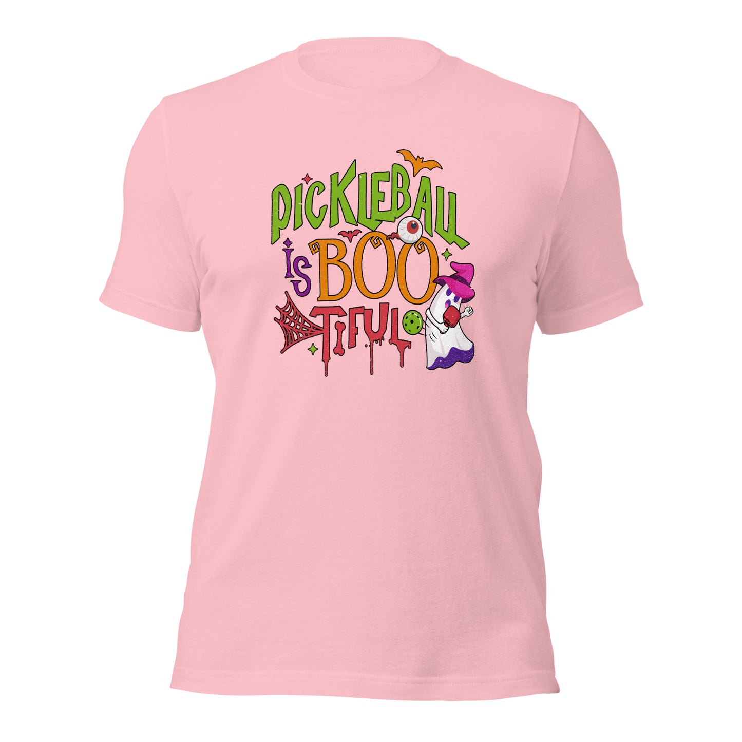 PickleBall Is BooTiful Halloween Coach Unisex Light Tee