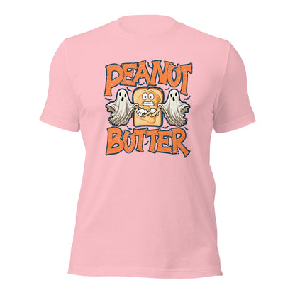 Halloween Peanut Butter Ghost & Butter Spooky Season Unisex Light Tee