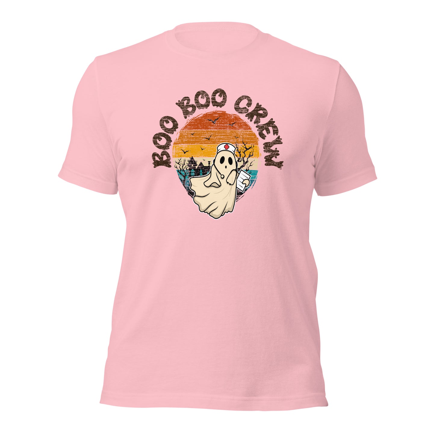 Boo Boo Crew Nurse Doctor Halloween Unisex Light Shirt