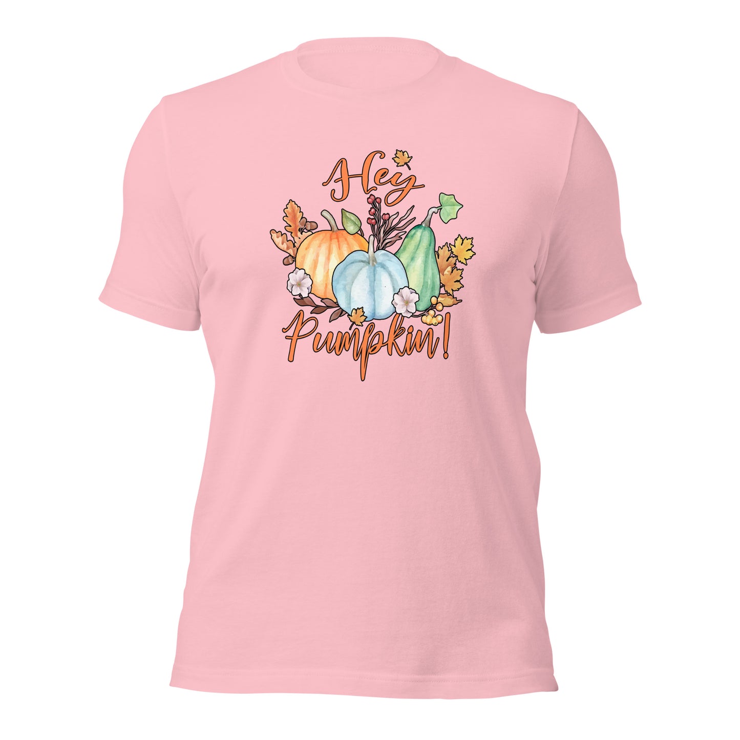 Hey Pumpkin Fall Thanksgiving Patch Unisex Light Shirt