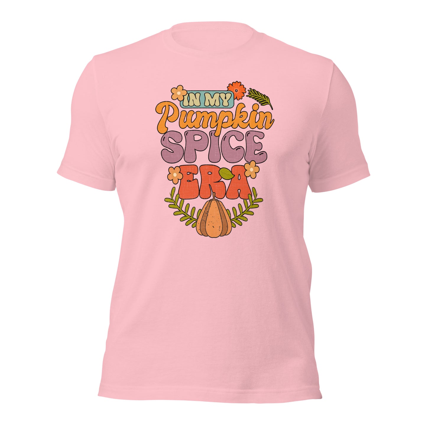 In My Pumpkin Spice Era Thanksgiving Humor Unisex Light Shirt