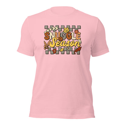 Snuggle Season Cozy Season Autumn Thanksgiving Unisex Light Shirt