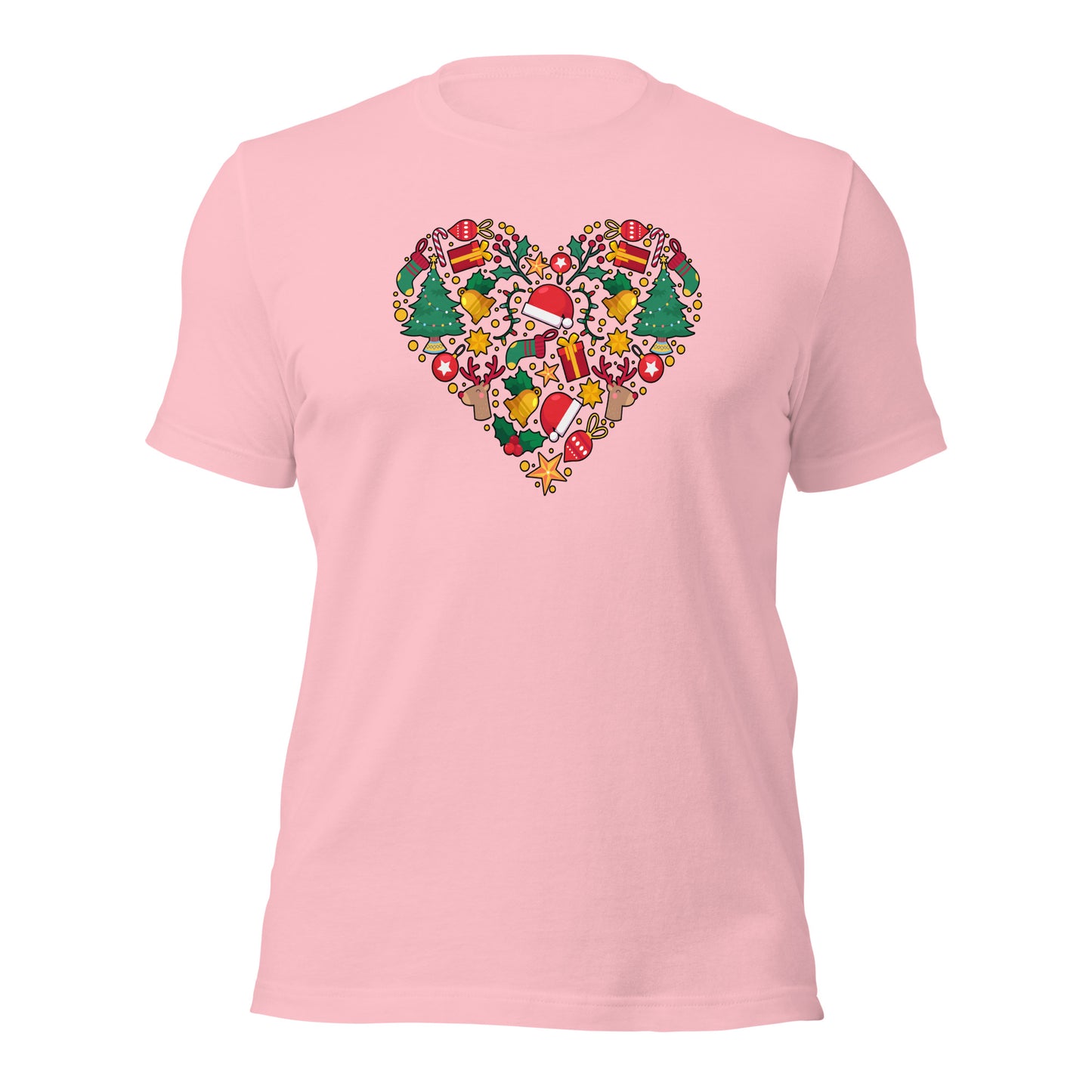 Christmas Heart I Love Christmas Light Unisex Shirt