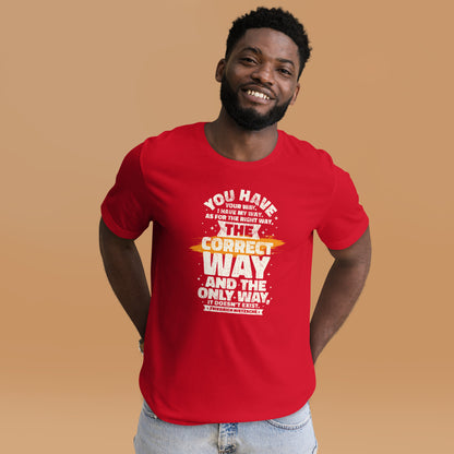 Friedrich Nietzche You Have Your Way I Have My Way Unisex Dark Shirt