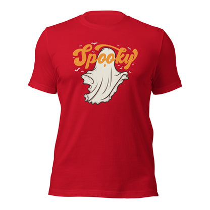 Spooky Ghost Halloween Creepy Boo Unisex Dark Shirt