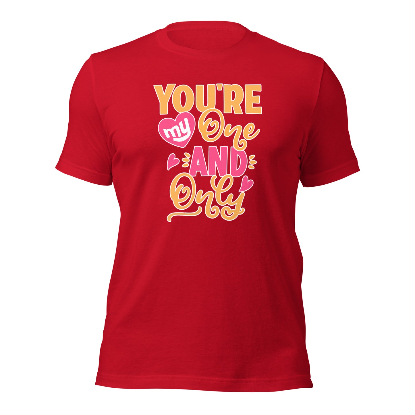 Married Couple Shirt, You're My One And Only Valentines Day Unisex Dark Shirt