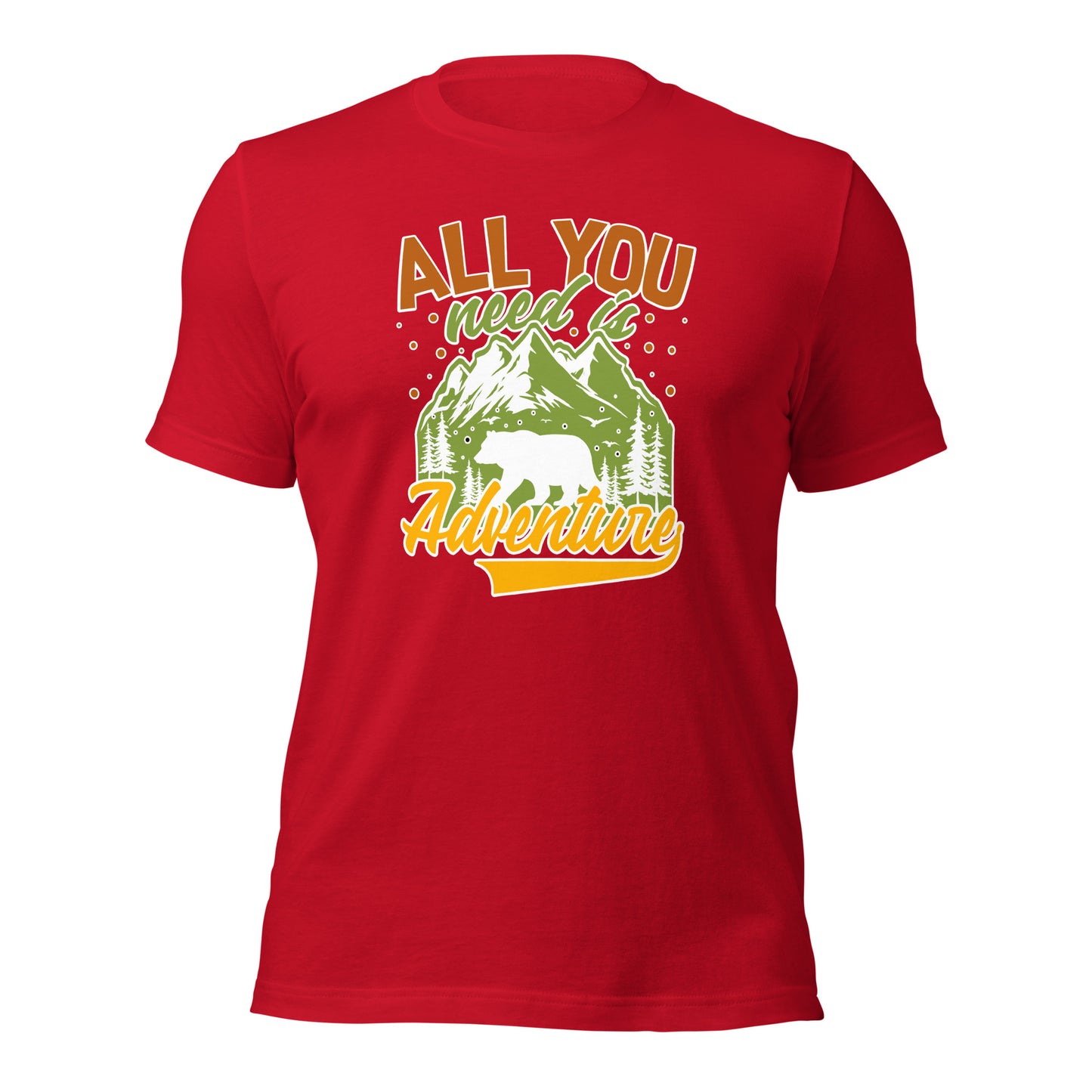 Valentines Day All You Need Is Adventure Unisex Dark Shirt