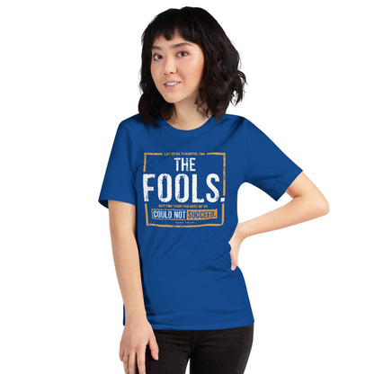 Let Us Be Thankful For The Fool Entrepreneur Gratitude Unisex Dark Tee