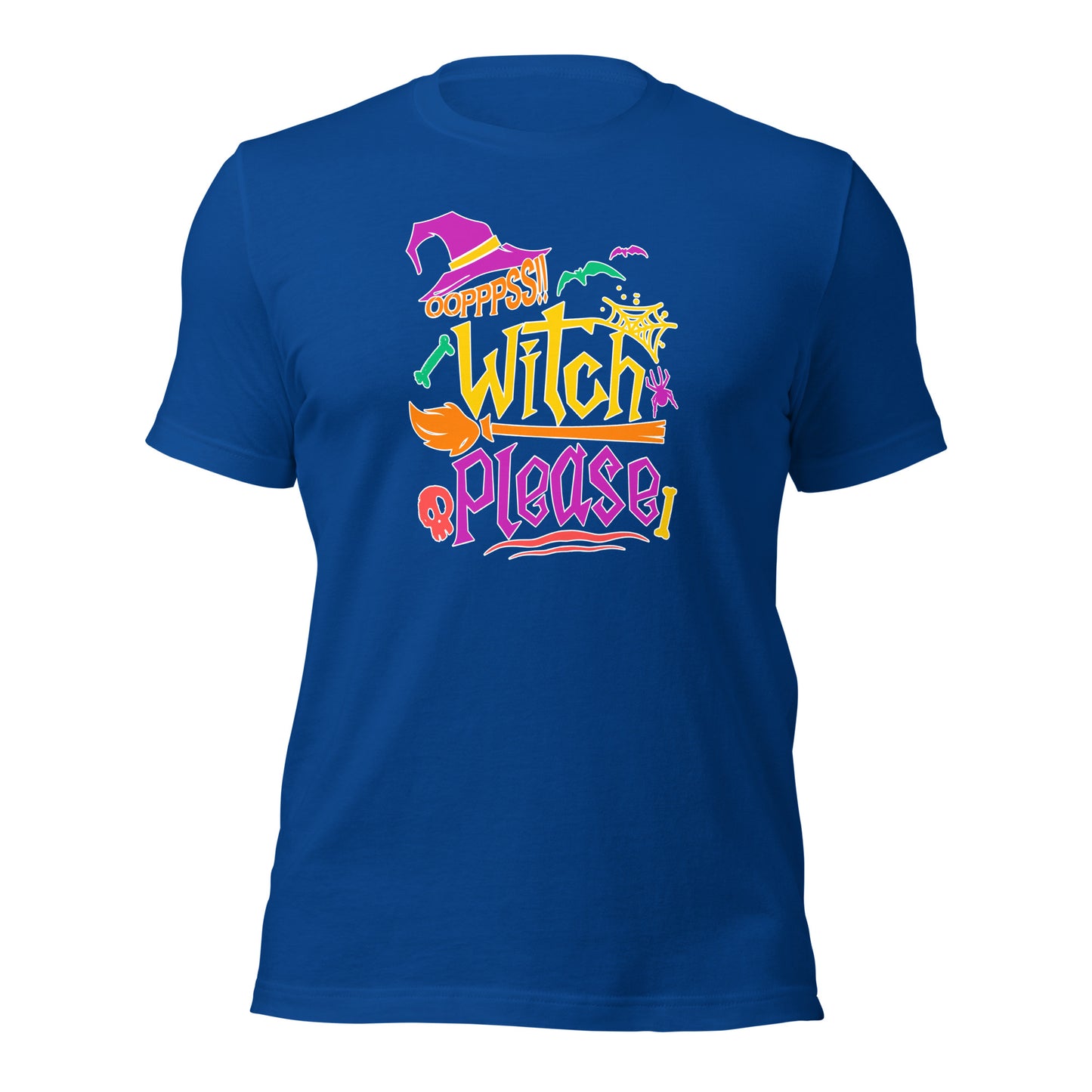 Ooppss Witch Please Halloween Spooky Season Unisex Dark Shirt