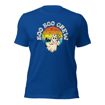 Boo Boo Crew Nurse Doctor Halloween Unisex Dark Shirt