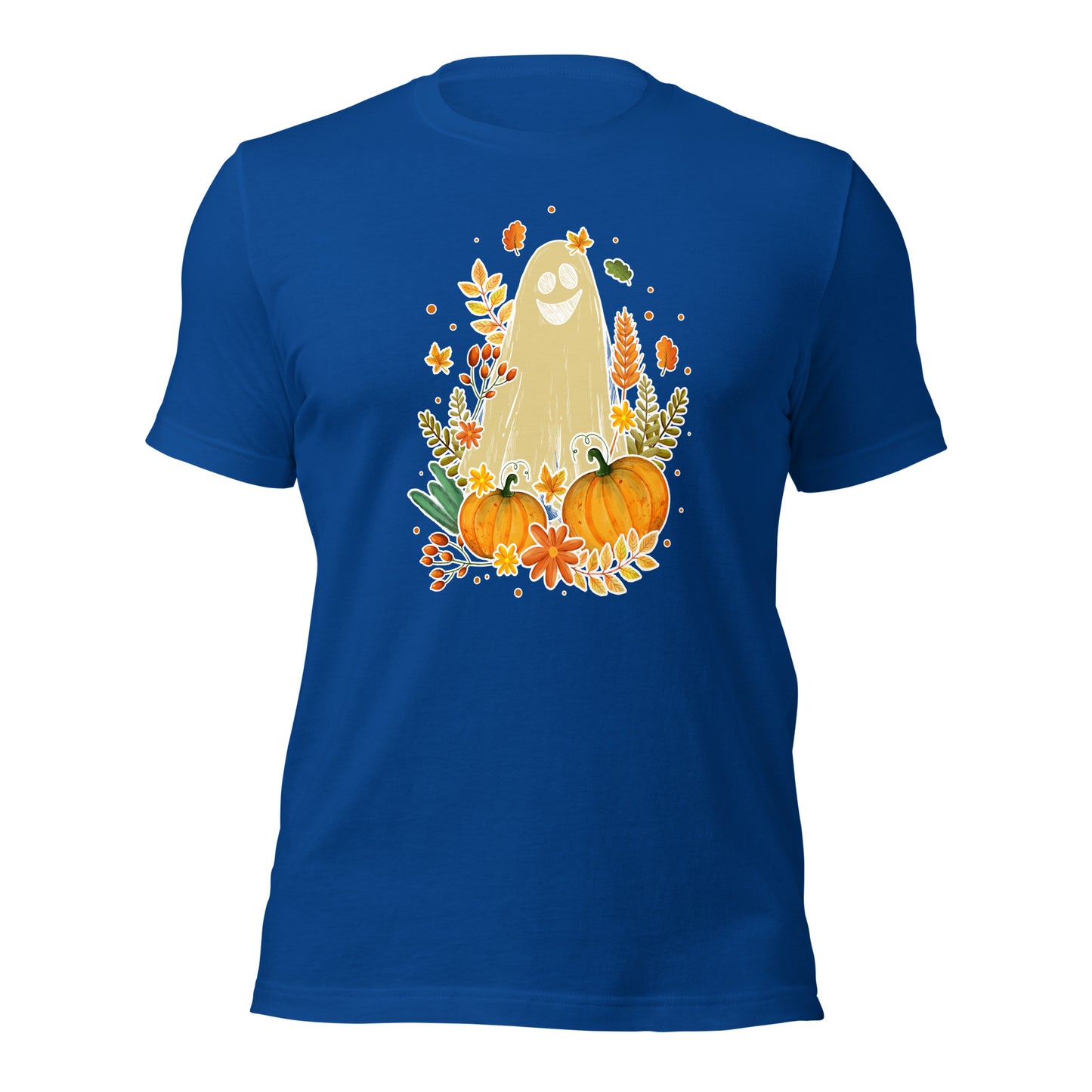 Spooky Ghost Autumn Fall Thanksgiving Unisex Dark Shirt