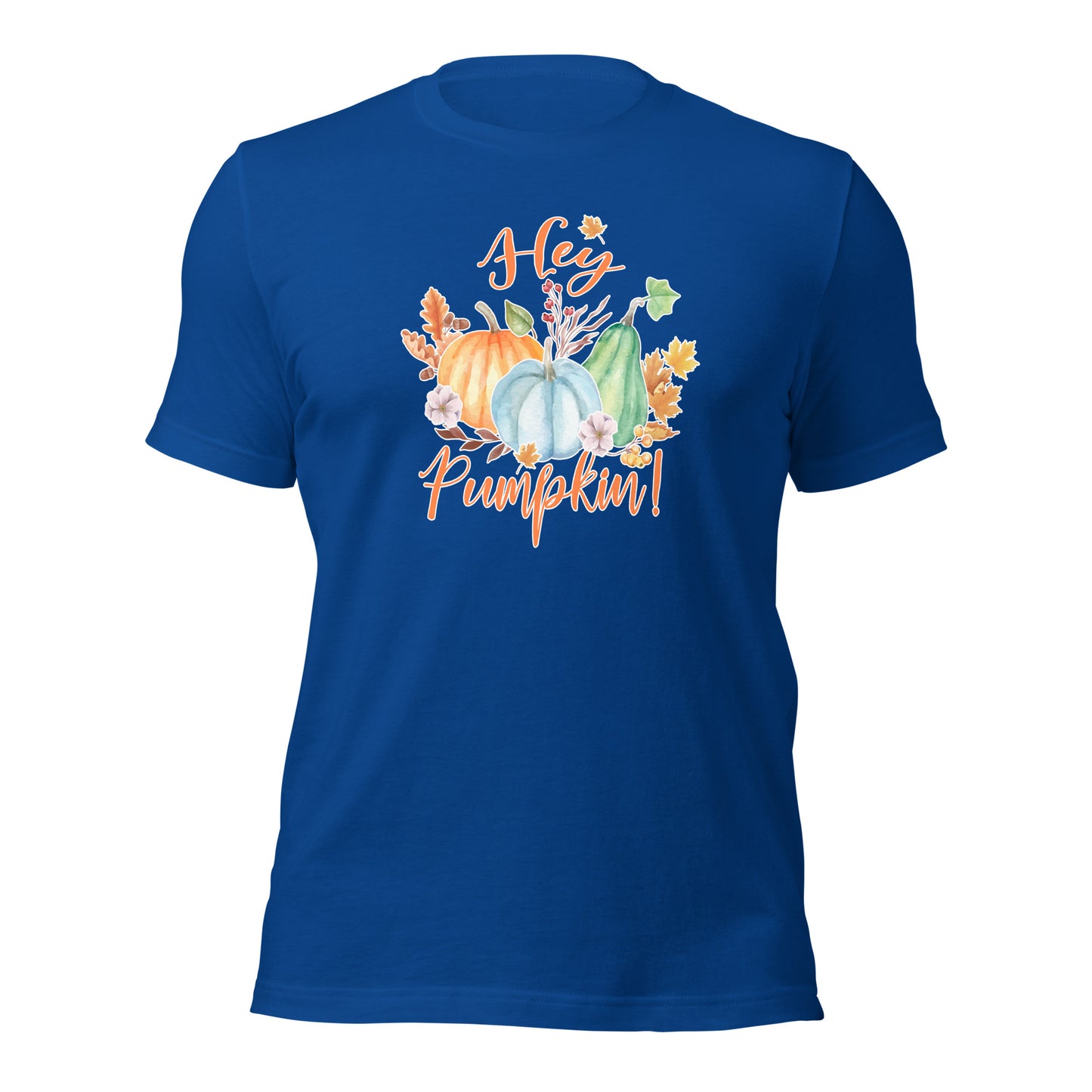 Hey Pumpkin Fall Thanksgiving Patch Unisex Dark Shirt