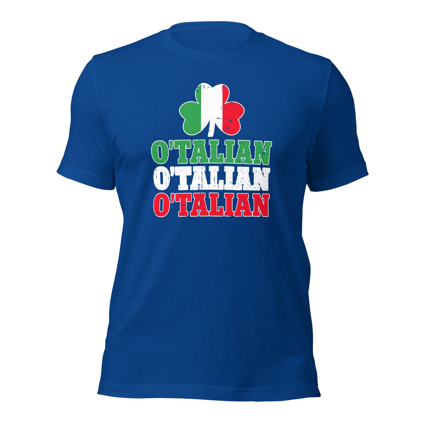 O' Talian Green St. Patricks Is Italian Unisex Dark Shirt