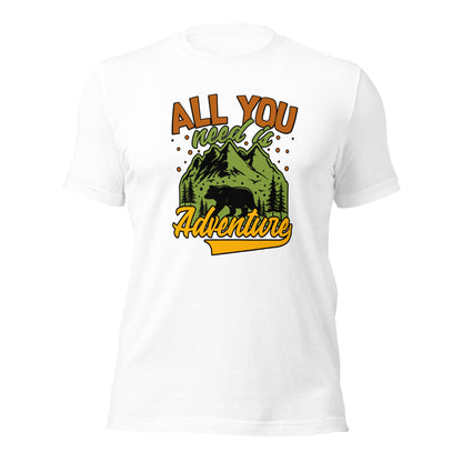 Valentines Day All You Need Is Adventure Unisex Light Shirt