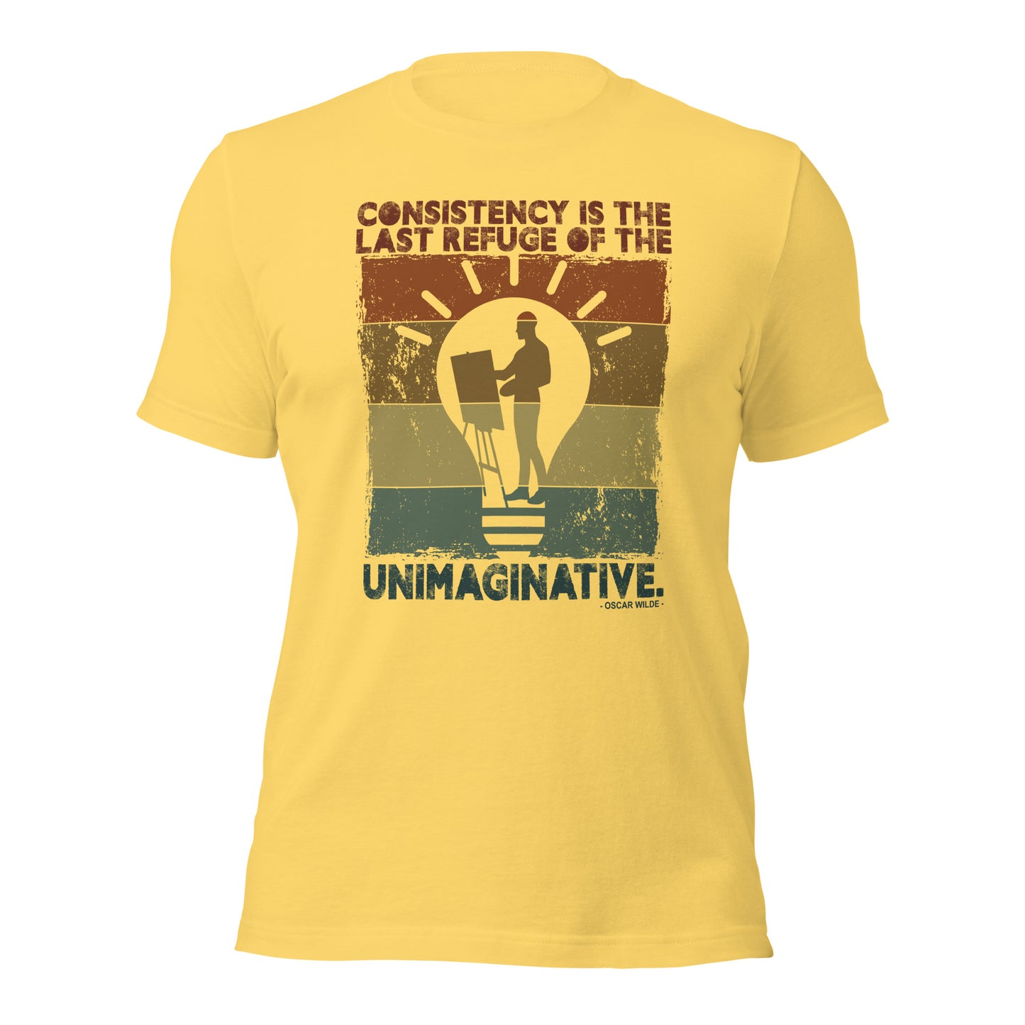 Painter Consistency Is The Last Refuge Of The Unimaginative Unisex Light Shirt