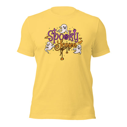 Spooky Season Happy Ghoulish Spooky Vibes Unisex Light Shirt