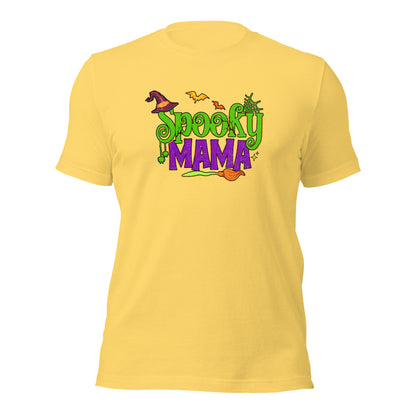 Halloween Spooky Mama Mysterious Mother Haunted Mom Light Tee