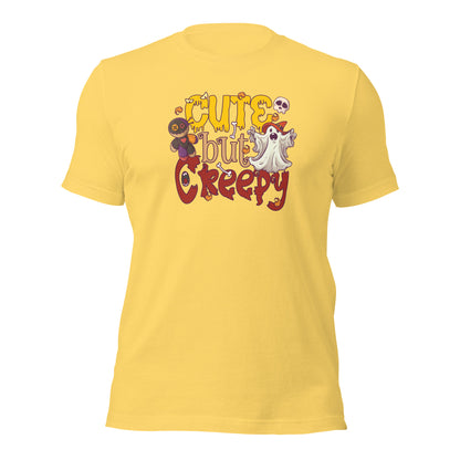 Cute But Creepy Cute Ghost Halloween Unisex Light Shirt