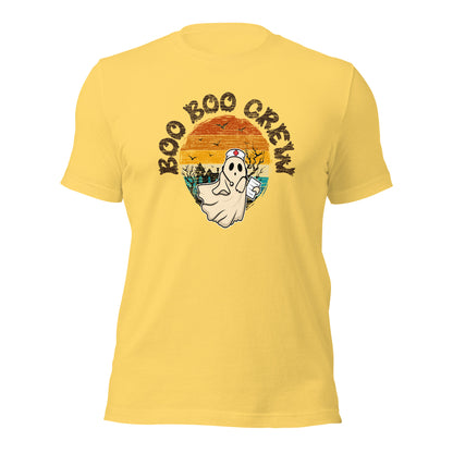 Boo Boo Crew Nurse Doctor Halloween Unisex Light Shirt