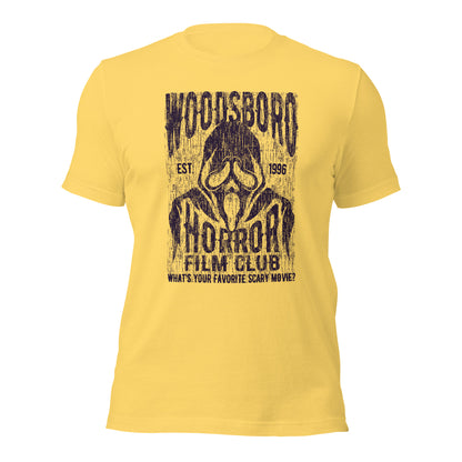 Woodsboro Horror Film Club Movie Lover Halloween Light Shirt