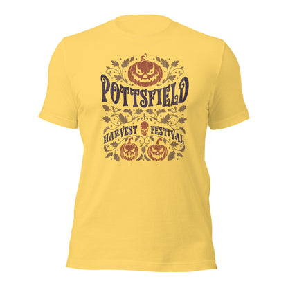 Pottsfield Harvest Festival Pumpkin Season Unisex Light Shirt