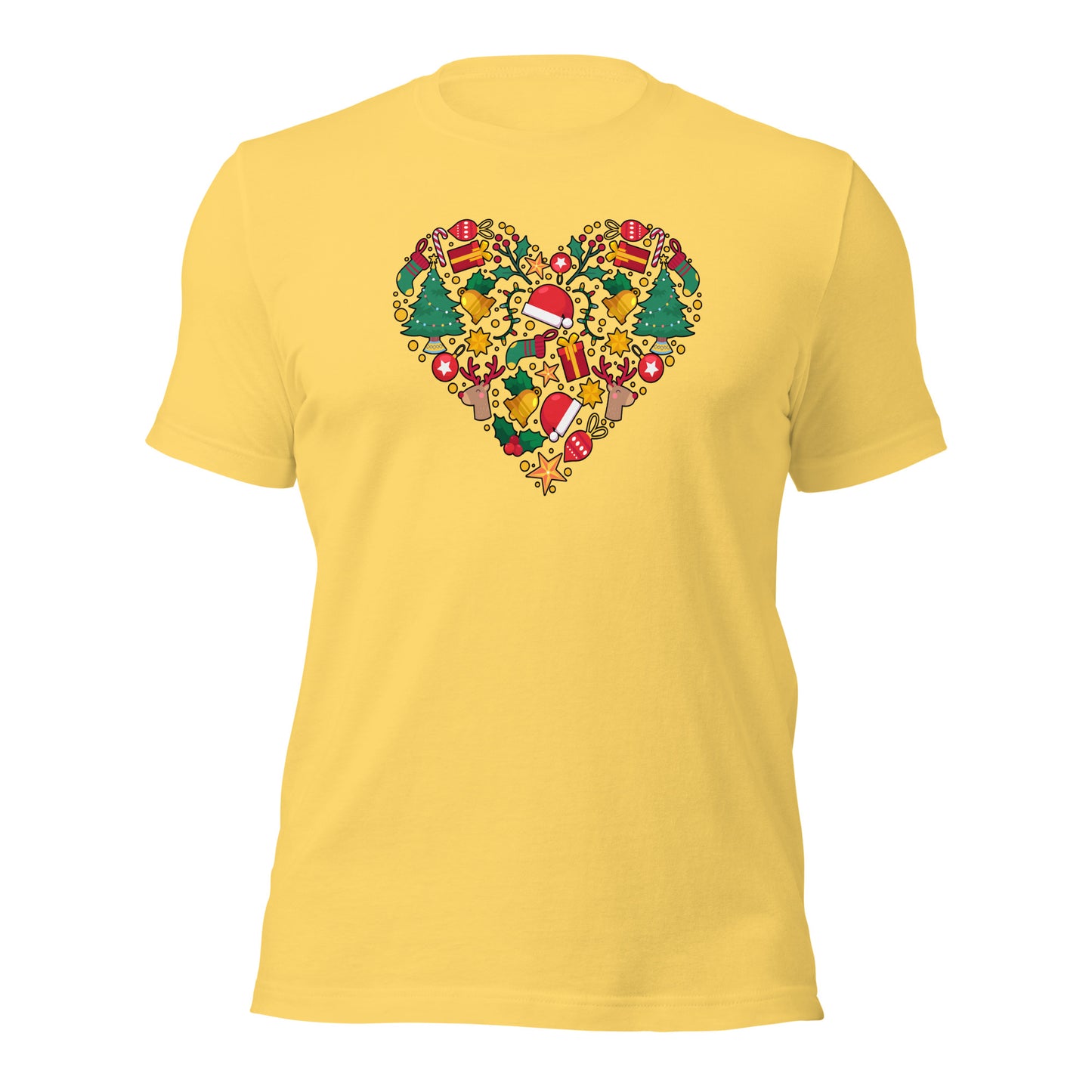 Christmas Heart I Love Christmas Light Unisex Shirt