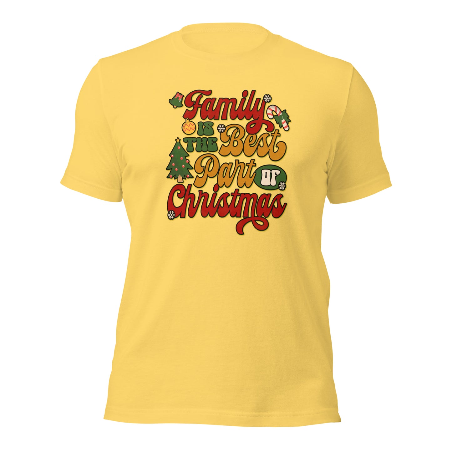 Family Is The Best Part Of Christmas Family Outfit Light Shirt