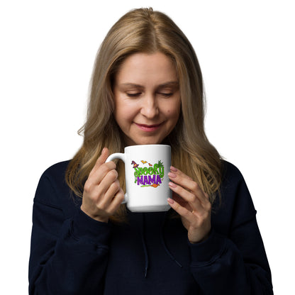 Halloween Spooky Mama Mysterious Mother Haunted Mom Mug