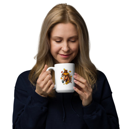 Thanksgiving Horse Lover Gallop into Gratitude Mugs