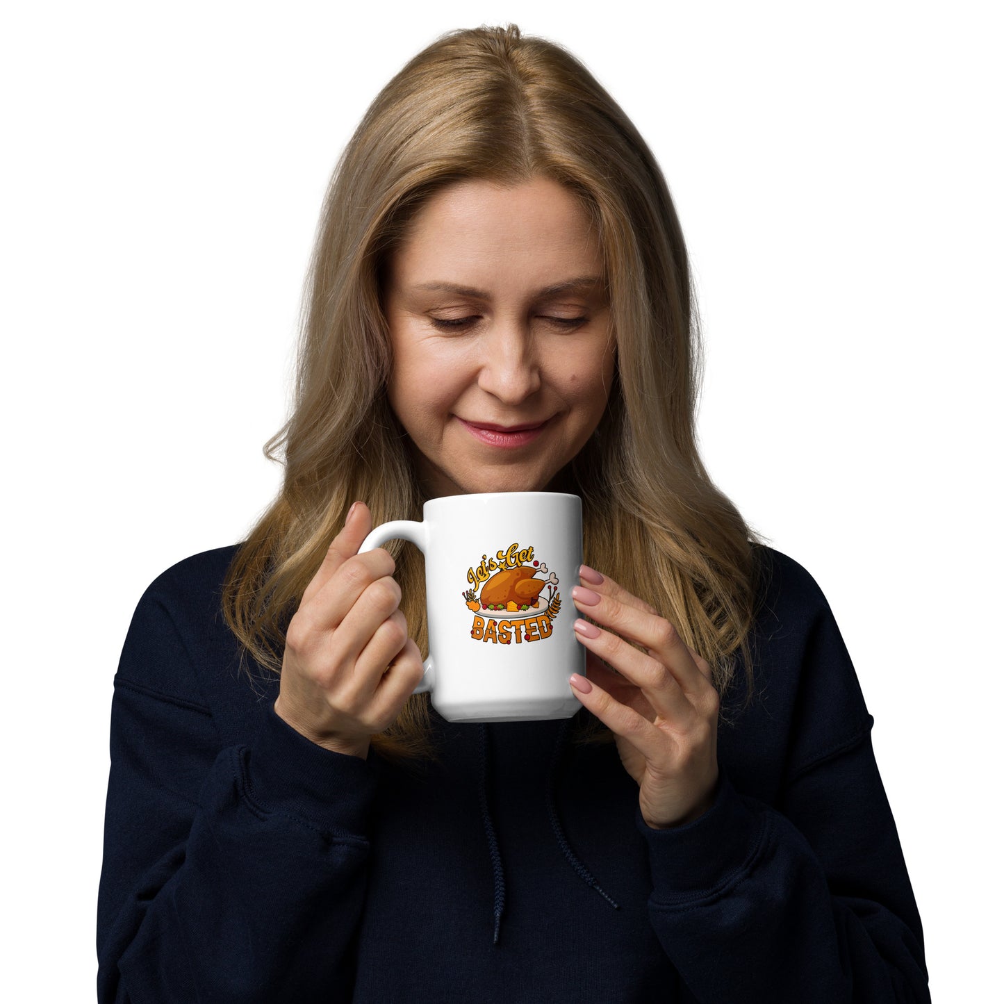 Let's Get Basted Family Thanksgiving Dinner Mugs