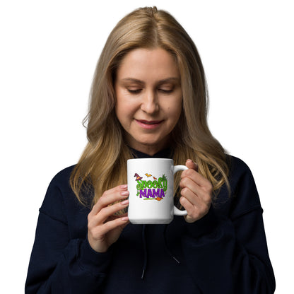 Halloween Spooky Mama Mysterious Mother Haunted Mom Mug