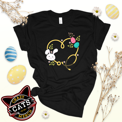 Doctor Easter Bunny Nurse Stethoscope Unisex Dark Shirt