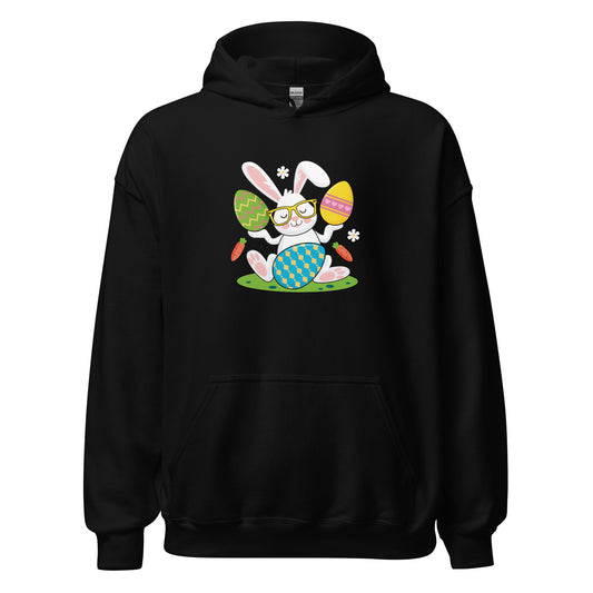 Cute Easter Bunny Unisex Dark Hoodie For All Ages