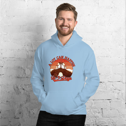 A Lot Can Happen In 3 Days Unisex Easter Light Hoodie For Adult