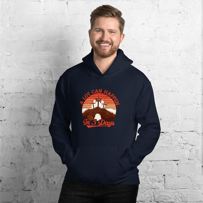 A Lot Can Happen In 3 Days Unisex Easter Dark Hoodie For Adult