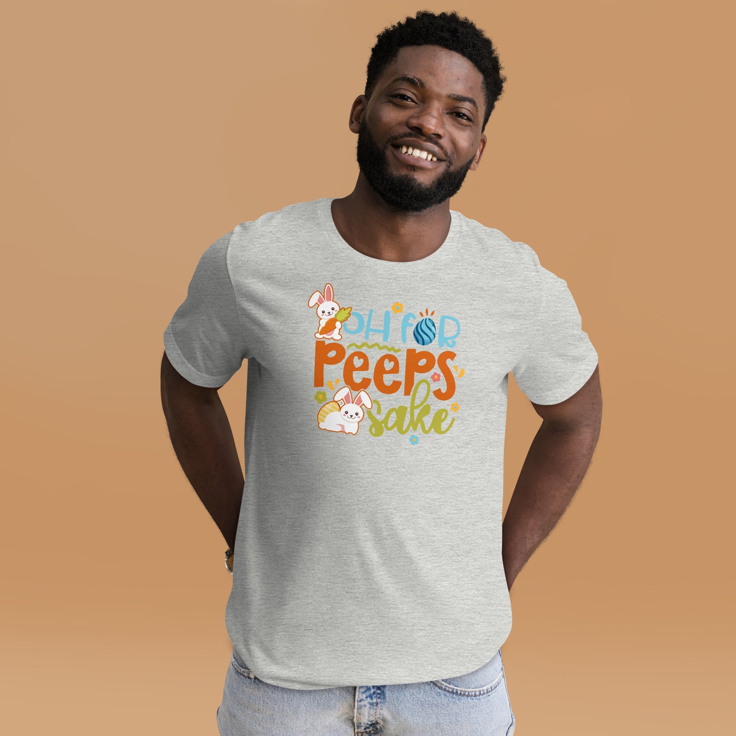 Oh For Peeps Sake Easter Day Unisex Adult Tops Light Shirt