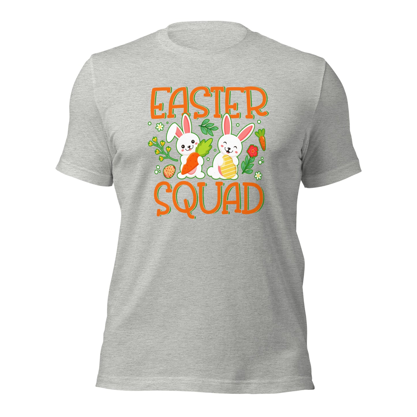 Easter Squad Bunnies Family Matching Unisex Light Shirt