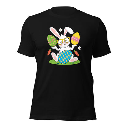 Cute Easter Bunny Unisex Shirt For All Ages Dark Shirt